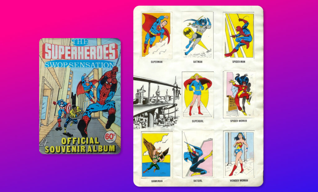 comics superhero album